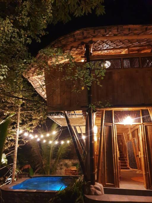 Eco Bamboo Island Bali - Bamboo House #4 Villa Selat Eksteriør billede