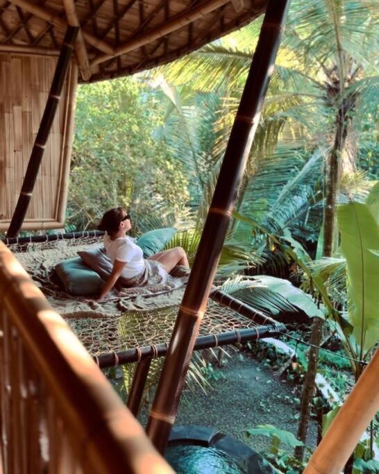Eco Bamboo Island Bali - Bamboo House #4 Villa Selat Eksteriør billede