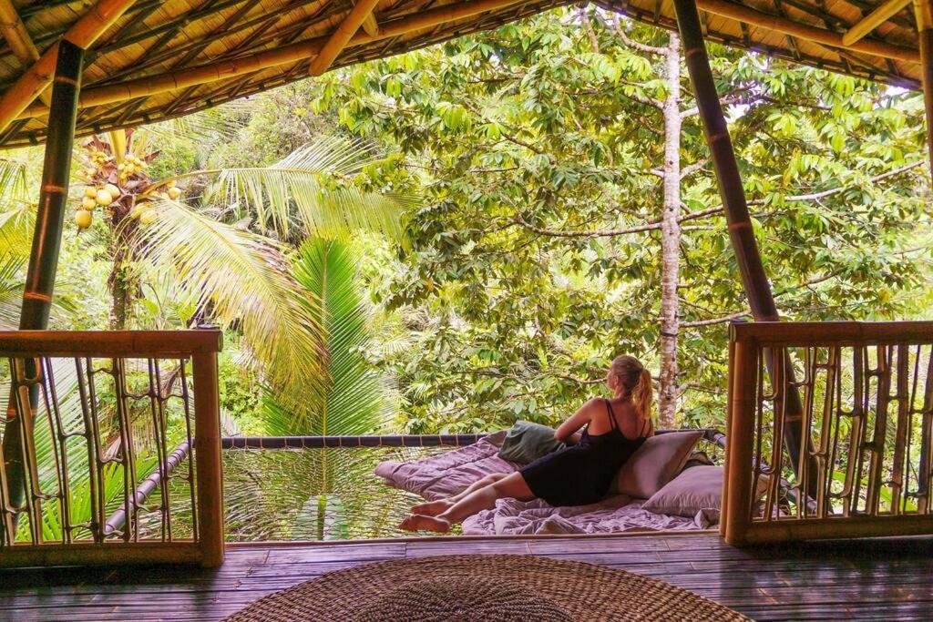 Eco Bamboo Island Bali - Bamboo House #4 Villa Selat Eksteriør billede