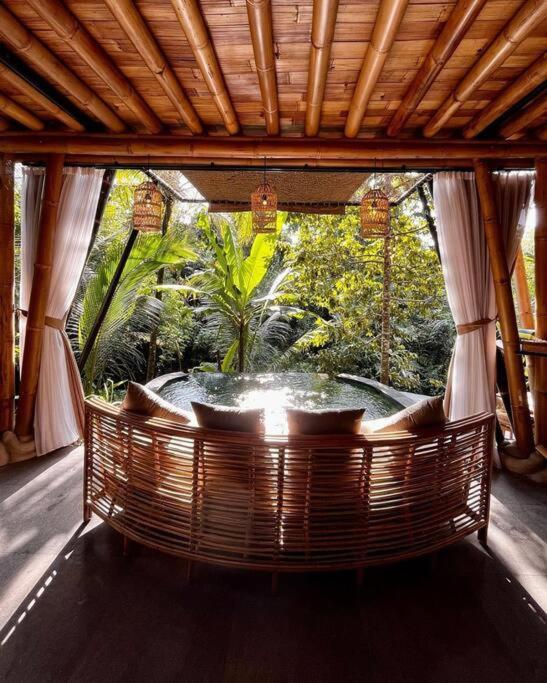 Eco Bamboo Island Bali - Bamboo House #4 Villa Selat Eksteriør billede