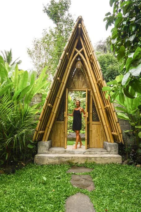 Eco Bamboo Island Bali - Bamboo House #4 Villa Selat Eksteriør billede