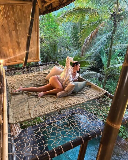 Eco Bamboo Island Bali - Bamboo House #4 Villa Selat Eksteriør billede