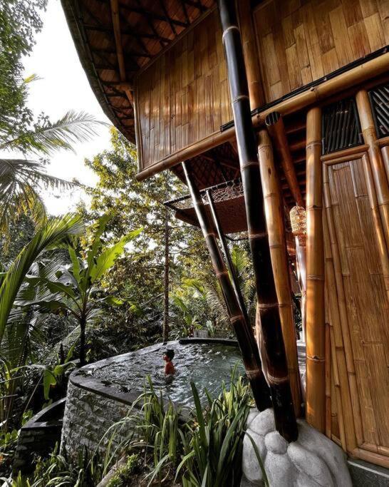 Eco Bamboo Island Bali - Bamboo House #4 Villa Selat Eksteriør billede