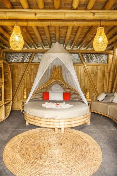 Eco Bamboo Island Bali - Bamboo House #4 Villa Selat Eksteriør billede