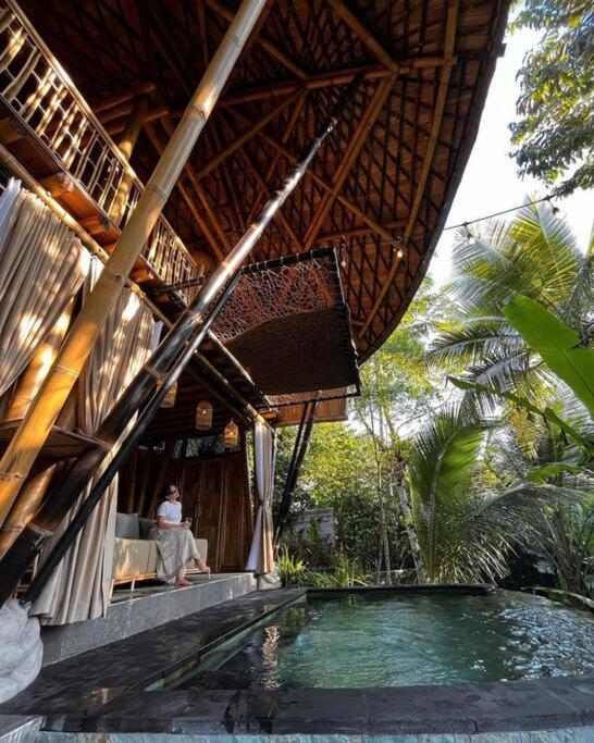 Eco Bamboo Island Bali - Bamboo House #4 Villa Selat Eksteriør billede