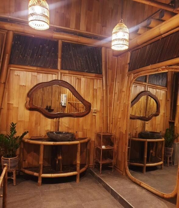 Eco Bamboo Island Bali - Bamboo House #4 Villa Selat Eksteriør billede