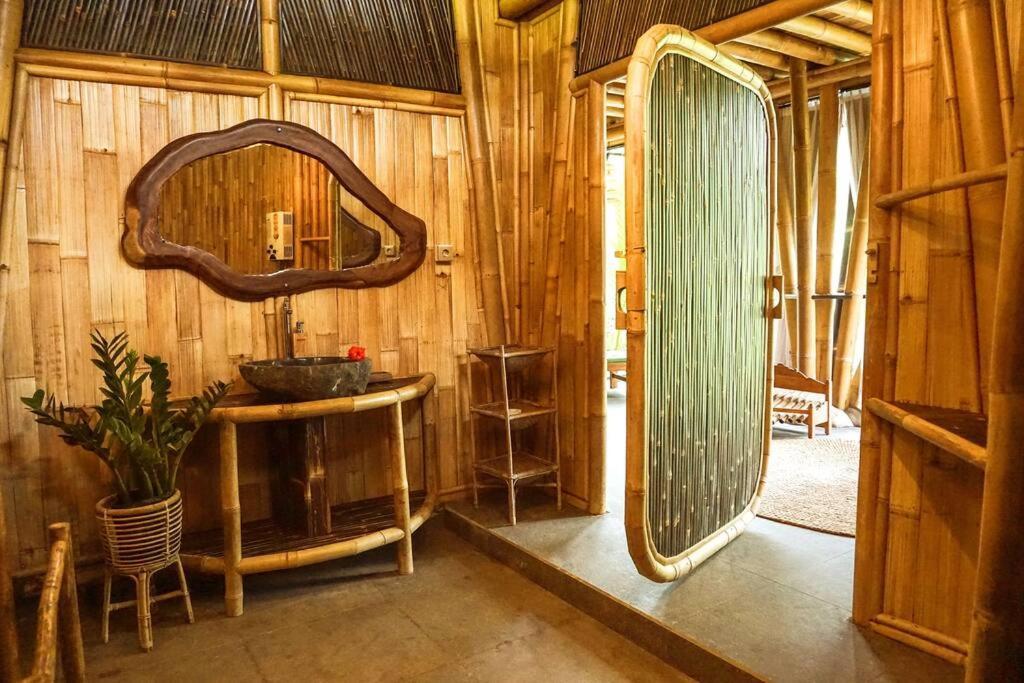 Eco Bamboo Island Bali - Bamboo House #4 Villa Selat Eksteriør billede