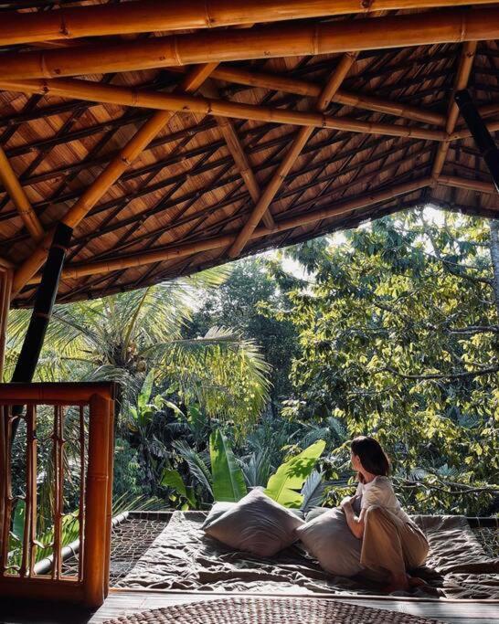 Eco Bamboo Island Bali - Bamboo House #4 Villa Selat Eksteriør billede