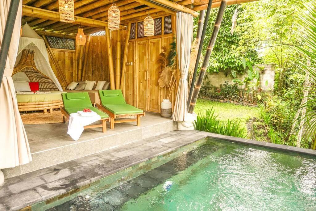 Eco Bamboo Island Bali - Bamboo House #4 Villa Selat Eksteriør billede